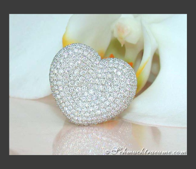 Brillanten Herz Ring