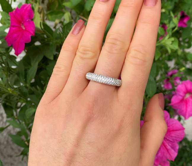 Diamanten Pavé Ring