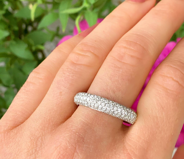 Diamanten Pavé Ring