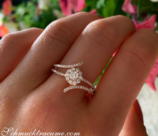 Brillant Solitär Ring