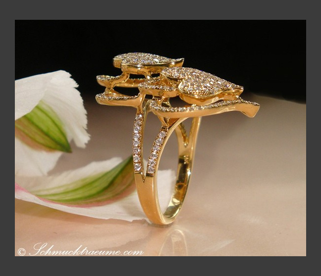 Brillanten Herz Ring