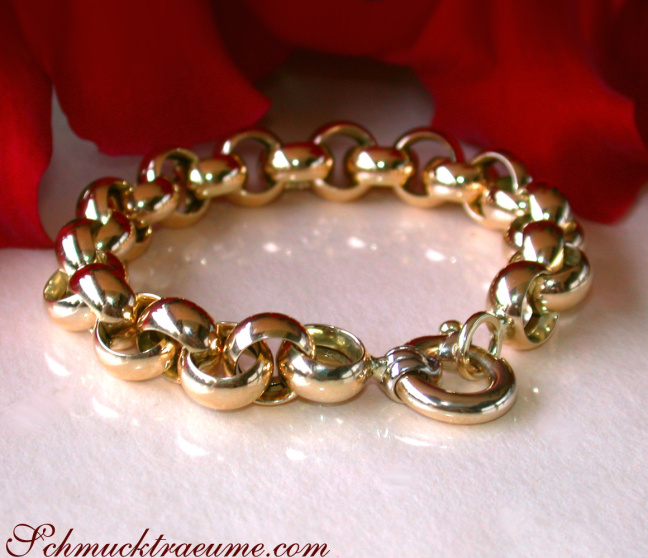 Erbs Armband in Gelbgold 585 Glieder Armband