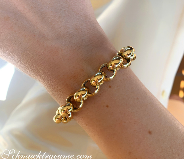 Erbs Armband in Gelbgold 585 Glieder Armband