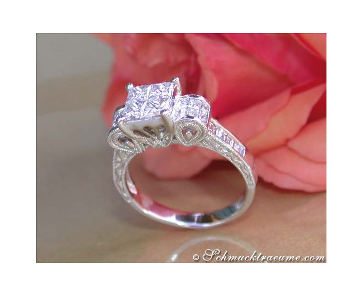 Enchanting Diamond Ring (Art Déco Inspired)