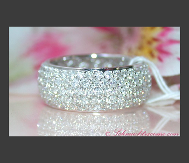 Brillanten Memoire Ring / Brillanten Memory Ring