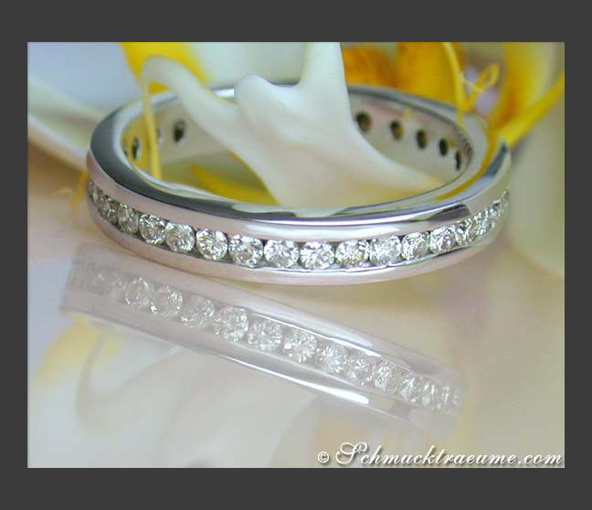 Brillanten Memoire Ring / Brillanten Memory Ring