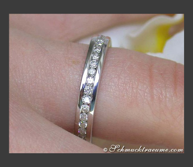Brillanten Memoire Ring / Brillanten Memory Ring