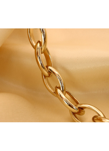 Glieder Armband „Navette“ in Gelbgold 585