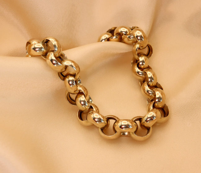 Erbs Armband in Gelbgold 585 Glieder Armband