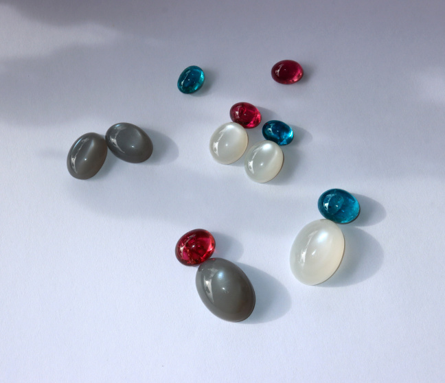 Inigolith Mondstein Ohrringe "Tutti Colori"