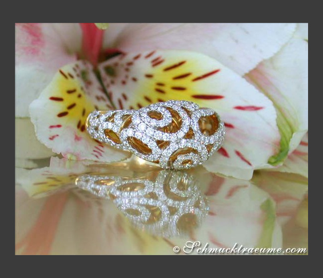 Brillant Ring in Gelbgold 750