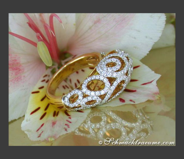 Brillant Ring in Gelbgold 750
