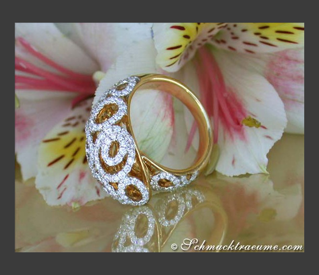 Brillant Ring in Gelbgold 750