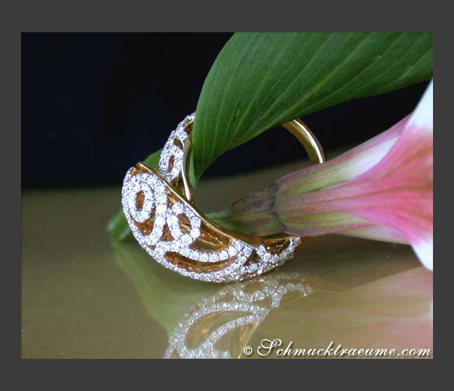 Brillant Ring in Gelbgold 750