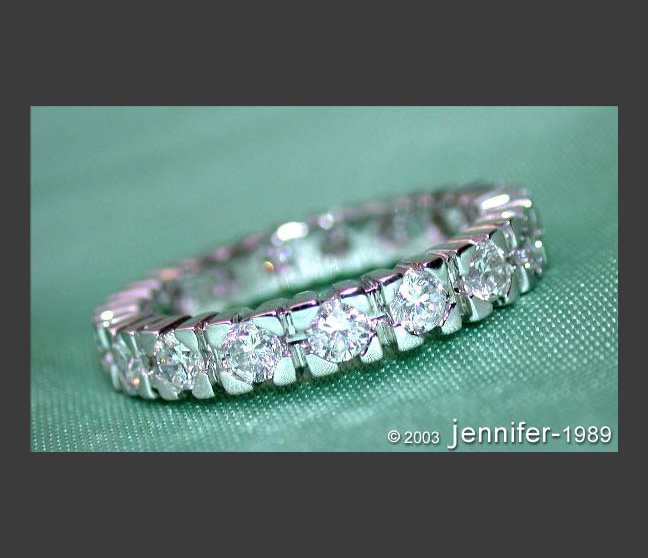 Brillanten Memory Ring / Brillanten Memoire Ring