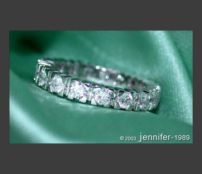 Brillanten Memory Ring / Brillanten Memoire Ring