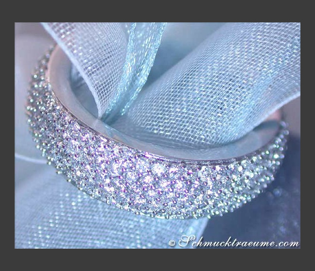 Brillanten Memory Ring / Brillanten Memoire Ring