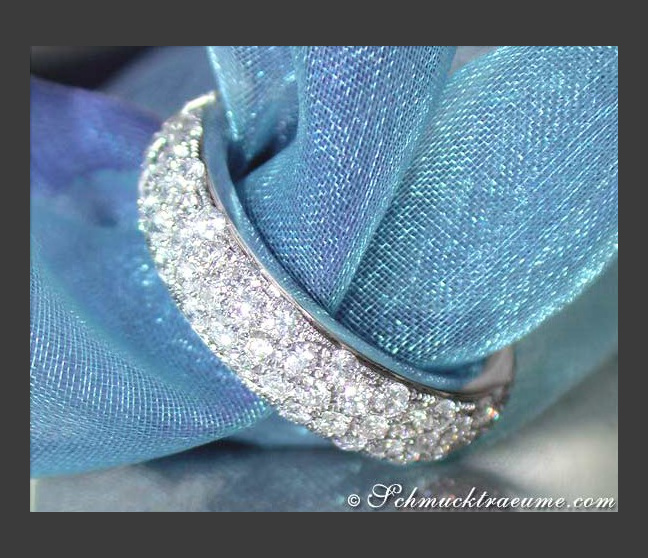 Brillanten Memory Ring / Brillanten Memoire Ring