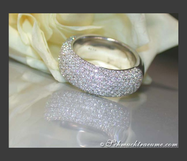 Brillanten Memory Ring / Memoire Ring