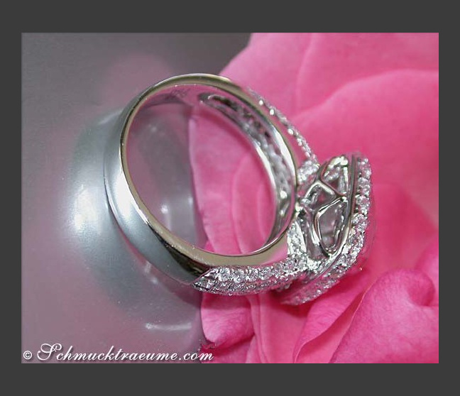 Ring mit Diamanten (Princess & Brillant)