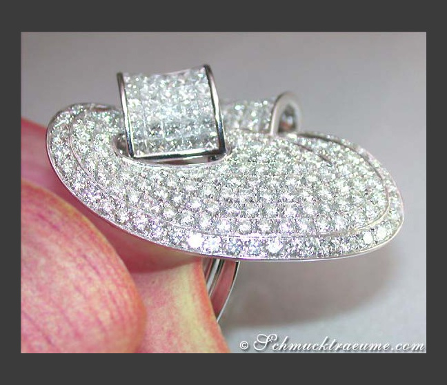 Großer Diamanten Ring