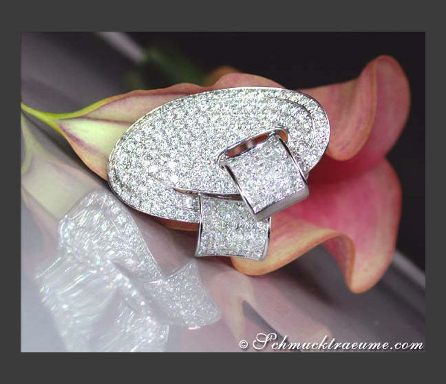 Großer Diamanten Ring