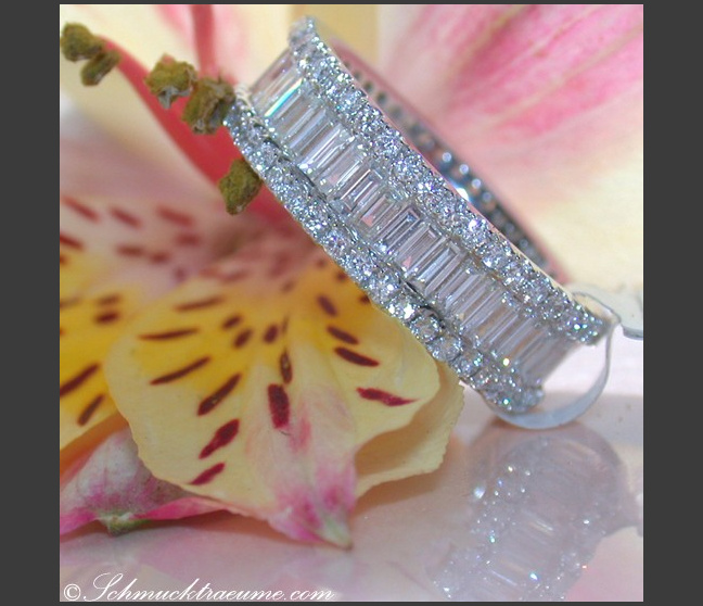 Diamanten Brillanten Memoryring