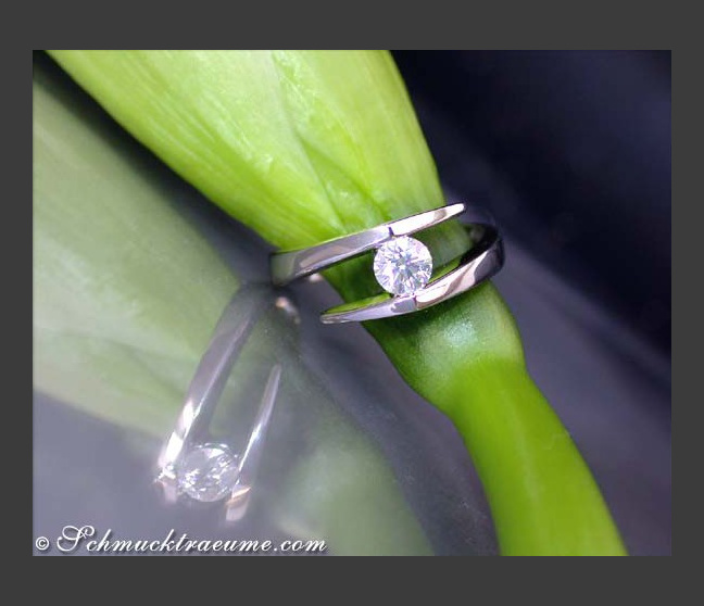 Diamant Solitär Ring