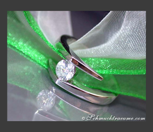 Diamant Solitär Ring