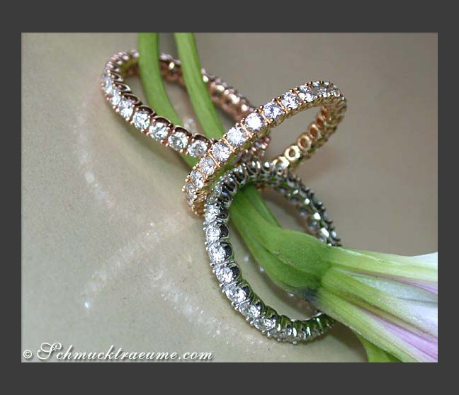 Brillanten Memory / Memoire Ringe