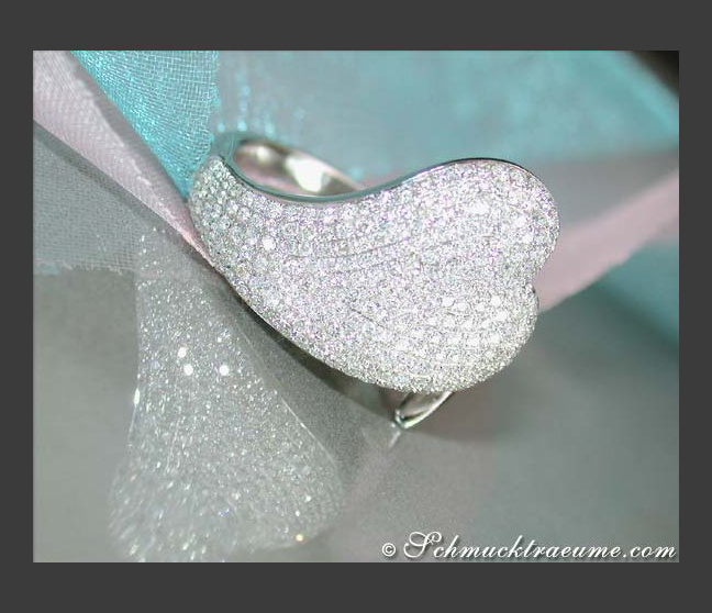 Brillanten Herz Ring