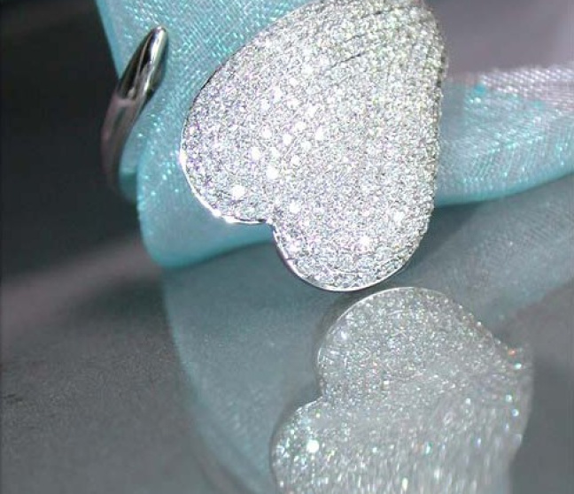 Brillanten Herz Ring