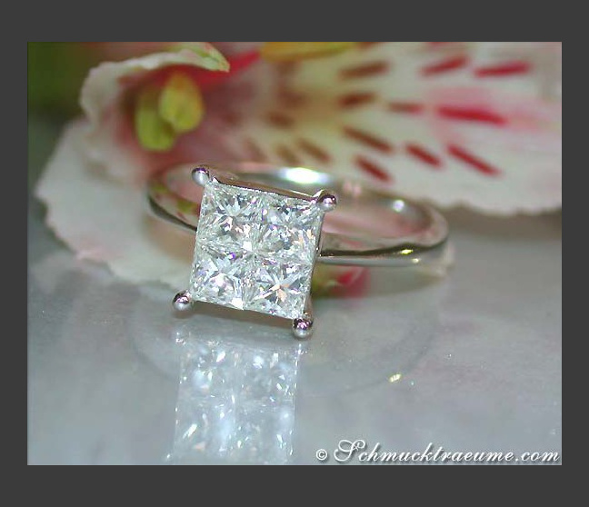 Princess Diamant Ring
