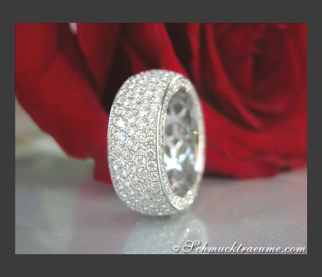 Diamanten Memory Ring