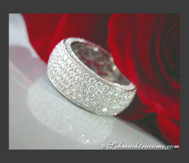 Diamanten Memory Ring
