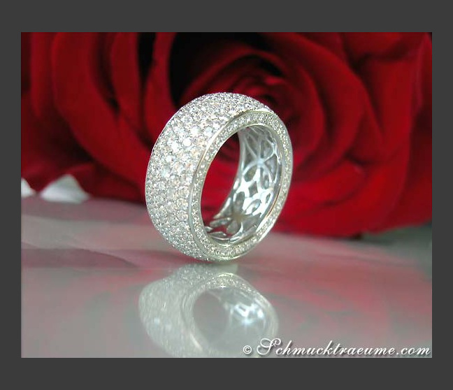 Diamanten Memory Ring