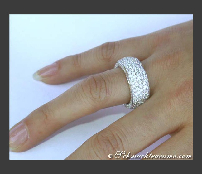 Diamanten Memory Ring