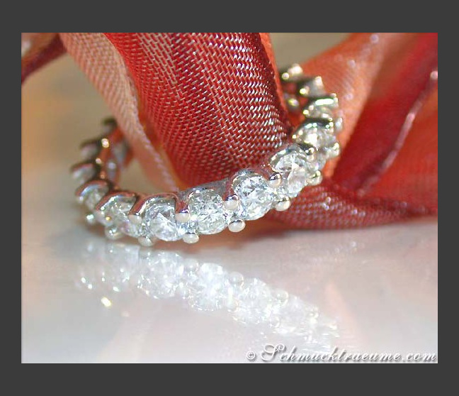 Brillanten Memory Ring / Brillanten Memoire Ring