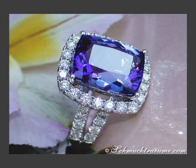 AAA Tansanit Ring