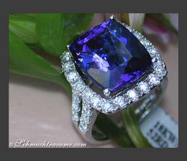 AAA Tansanit Ring