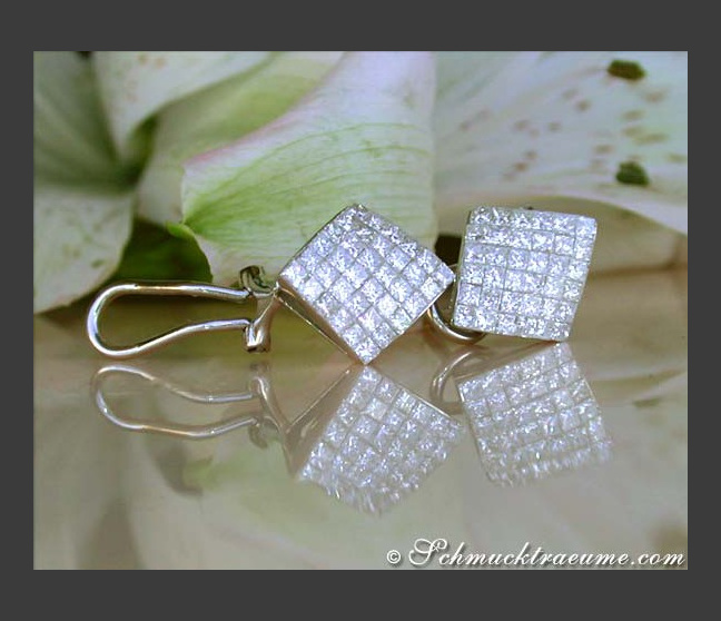 Princess Diamant Ohrstecker