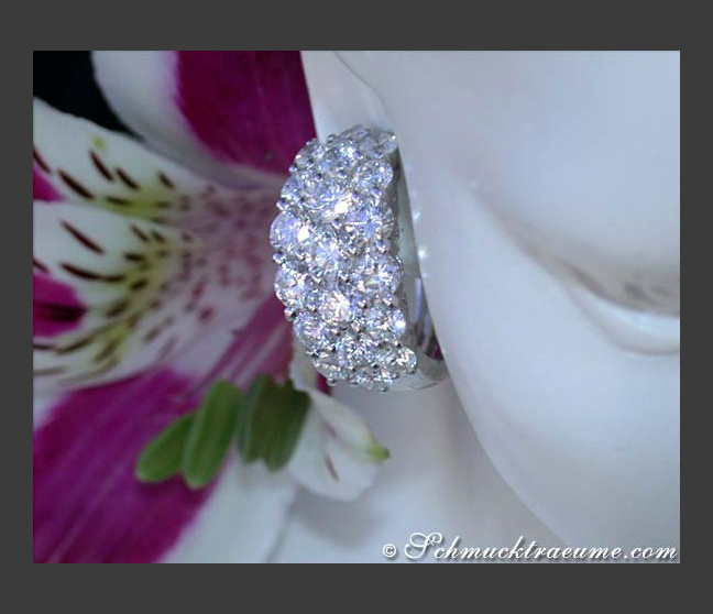 Luxus Diamanten Ohrringe