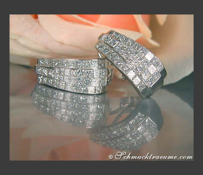 Diamanten Creolen