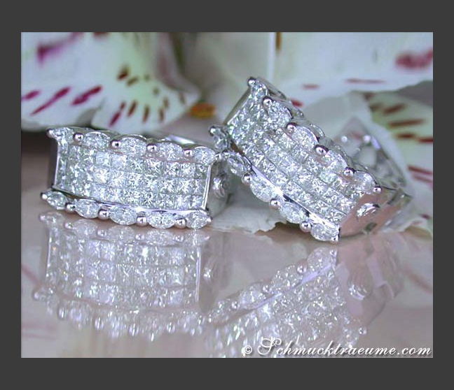 Diamanten Creolen
