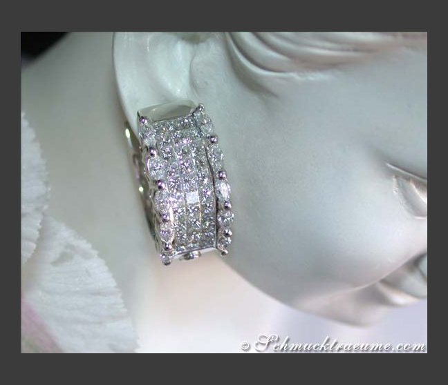 Diamanten Creolen