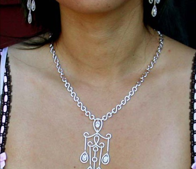 Luxus Diamanten Collier