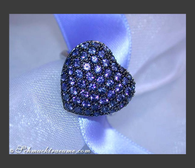 Herz Saphir Ring