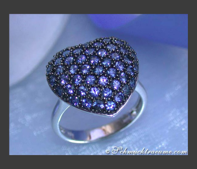 Herz Saphir Ring