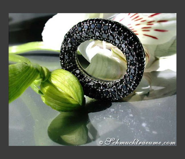 Schwarze Diamanten Anhänger