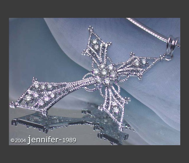 Brillanten Kreuz Anhänger